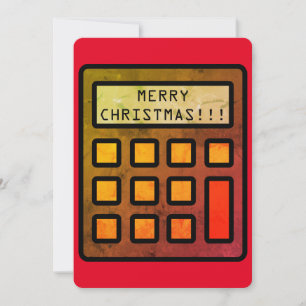 Tarjeta Festiva ¡Su Contador Le Desea... Feliz Navidad!