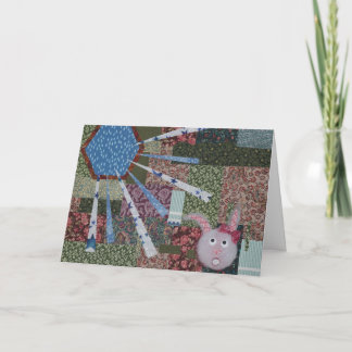 Tarjeta Festiva Subir y brillar - Tiempo de Pascua