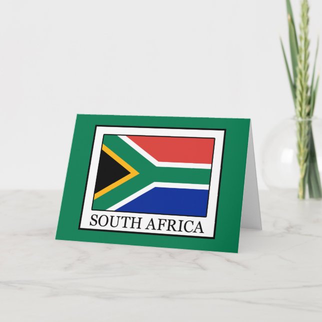 Tarjeta Festiva Sudáfrica (Anverso)