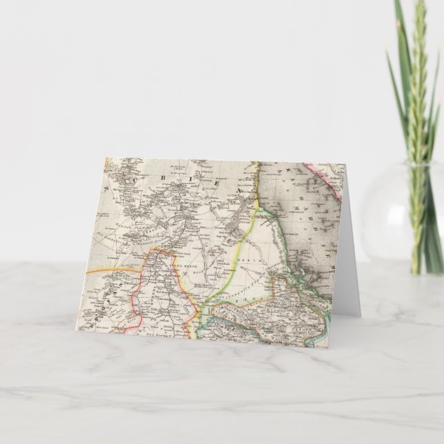 Tarjeta Festiva Sudán, Etiopía (Anverso)