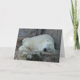 Tarjeta Festiva Sueño con icebergs