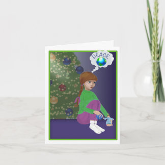 Tarjeta Festiva Sueño con la paz