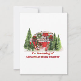 Tarjeta Festiva Sueño con Navidades en mi campanario en una