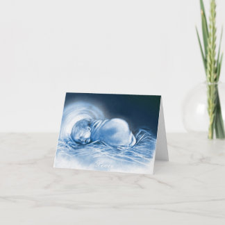 Tarjeta Festiva Sueño en paz divina