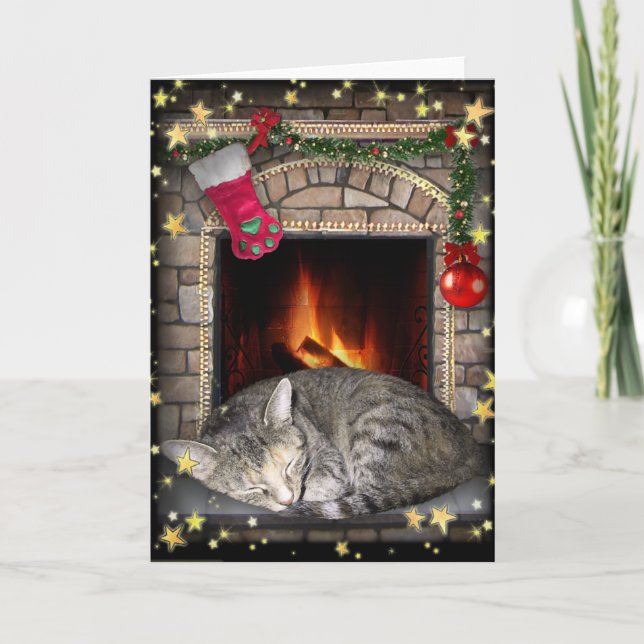 Tarjeta Festiva Sueños de navidades (Anverso)
