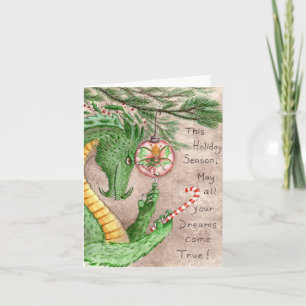 Tarjeta Festiva Sueños del día de fiesta