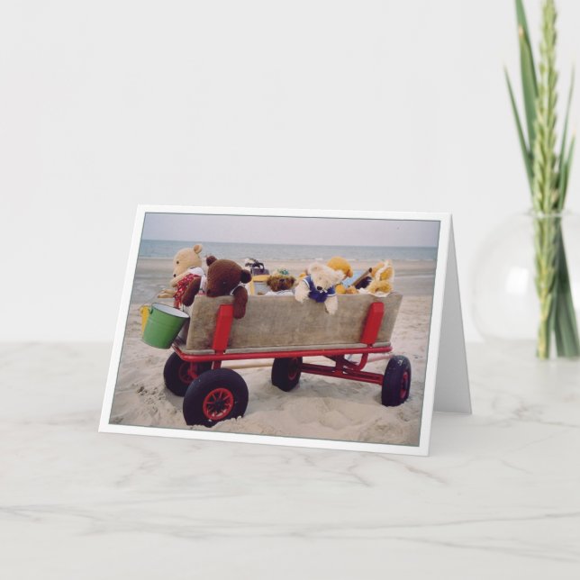 Tarjeta Festiva summerholiday (Anverso)