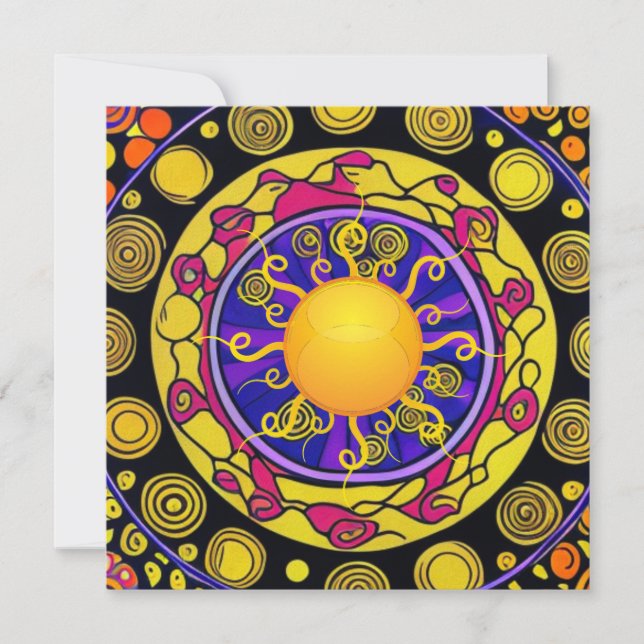 Tarjeta Festiva Sunny Daze (Anverso)