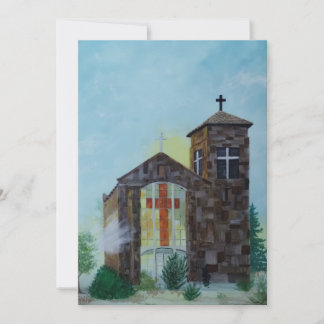 Tarjeta Festiva Sunrise Service At St. Joseph's Mission