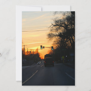 Tarjeta Festiva Sunset