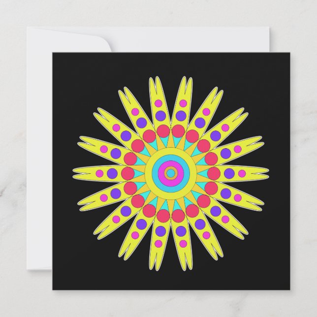Tarjeta Festiva Sunshine (Anverso)