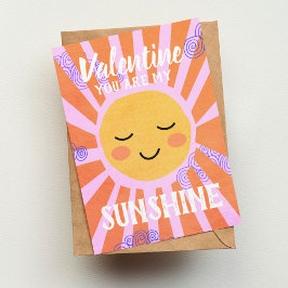 Tarjeta Festiva Sunshine Valentine
