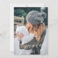 Superposición de paz floreciente