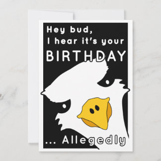 Tarjeta Festiva Supuestamente, cumpleaños de Letterkenny
