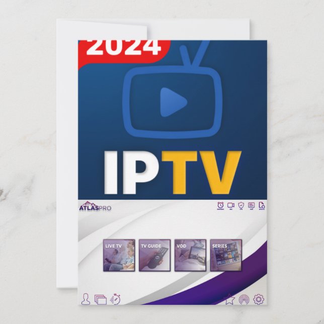 Tarjeta Festiva Suscripción De 12 Meses Para IPTV (Anverso)