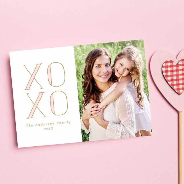 Tarjeta Festiva Sweet and Simple | Valentine's Day Photo Card (Subido por el creador)