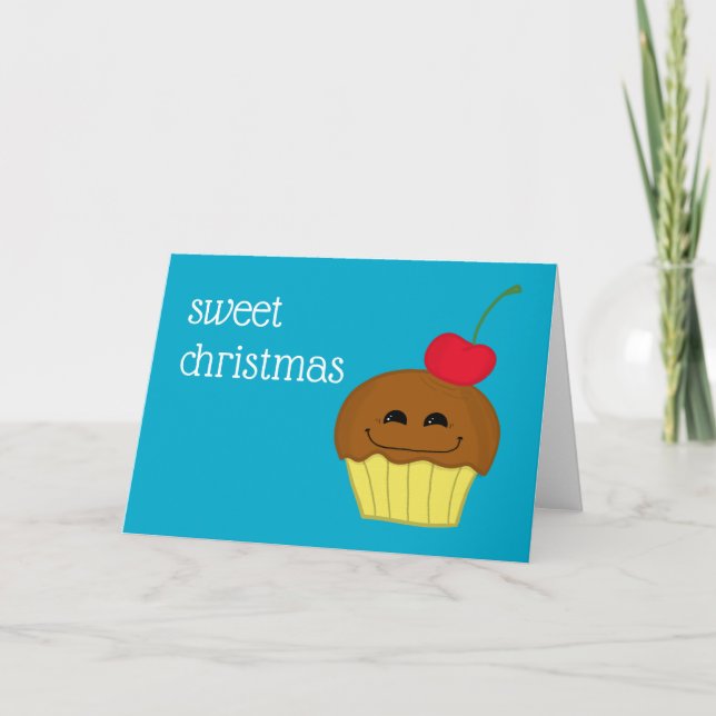 Tarjeta Festiva sweet christmas (Anverso)