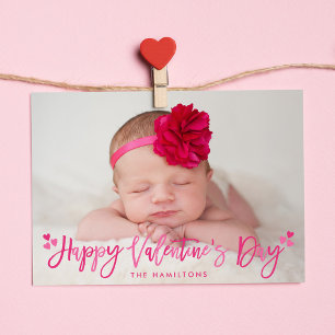 Tarjeta Festiva Sweet Hearts   Valentine's Day Photo Card