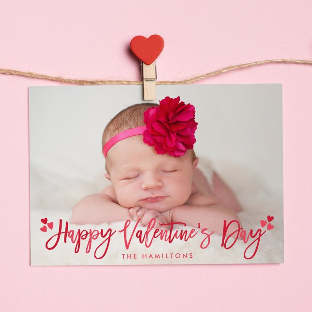 Tarjeta Festiva Sweet Hearts | Valentine's Day Photo Card (Subido por el creador)