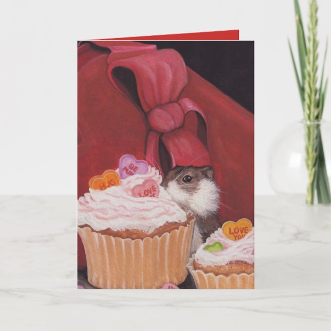 Tarjeta Festiva Sweet Valentine de Bihrle (Anverso)