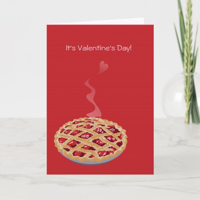 Tarjeta Festiva Sweetie Pie Valentine Card (Anverso)