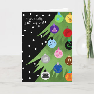Tarjeta Festiva Swiftmas Card