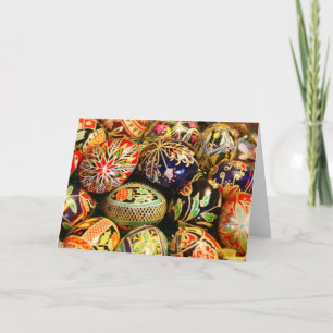 Tarjeta Festiva ¡Szczęśliwej Wielkanocy! FELIZ ORIENTAL EN POLSIH