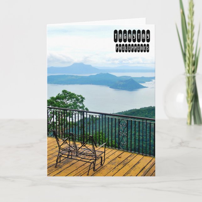 Tarjeta Festiva Tagaytay (Anverso)