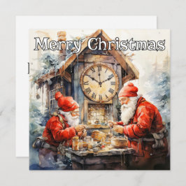 Tarjeta Festiva Taller de Santa María | Felices fiestas