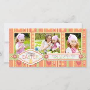 Tarjeta Festiva 'Tarjeta 2 de la foto del polluelo de Lil