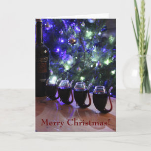 Tarjeta Festiva ¡Tarjeta de felicitación magnífica del navidad!