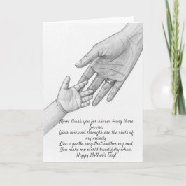 Tarjeta Festiva “Tarjeta de Feliz Día de la Madre - Te Amo Mamá 
