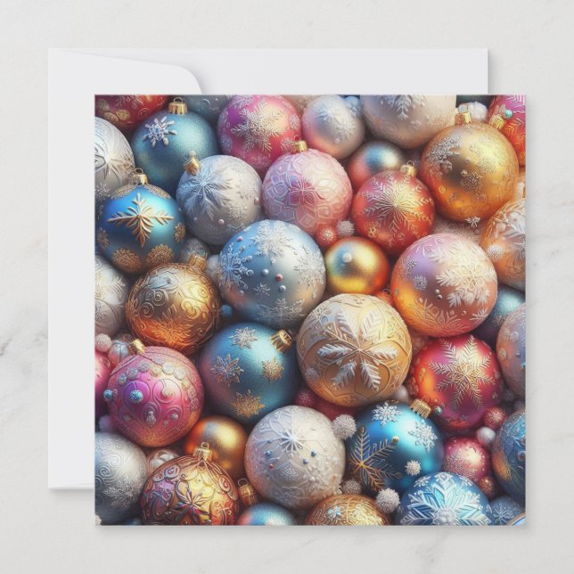 Tarjeta Festiva ¡Tarjeta de navidad! (Anverso)