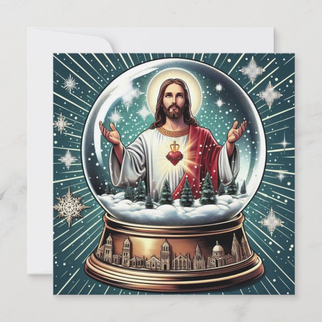Tarjeta Festiva ¡Tarjeta de Navidades de Jesús! (Anverso)
