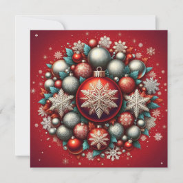 Tarjeta Festiva ¡Tarjeta de saludo de los navidades!