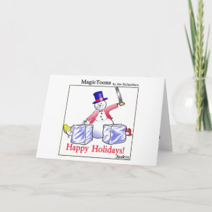 Tarjeta Festiva ¡Tarjeta de vacaciones MagicToons!