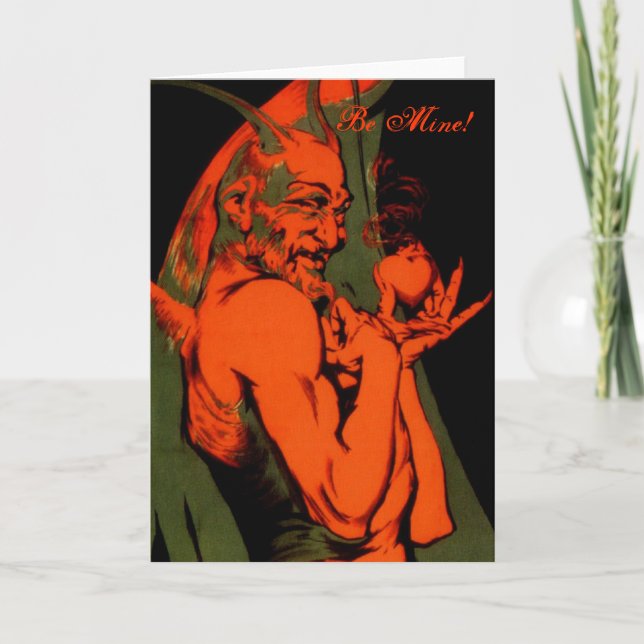 Tarjeta Festiva ¡Tarjeta del día de San Valentín traviesa! (Anverso)