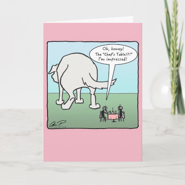 Tarjeta Festiva "Tarjeta del el día de San Valentín de la tabla (Anverso)