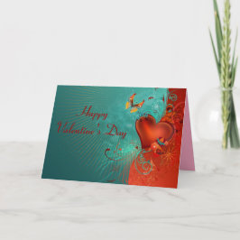 Tarjeta Festiva Tarjeta: El día de San Valentín