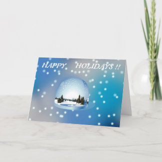 Tarjeta Festiva ¡Tarjeta feliz del día de fiesta!!