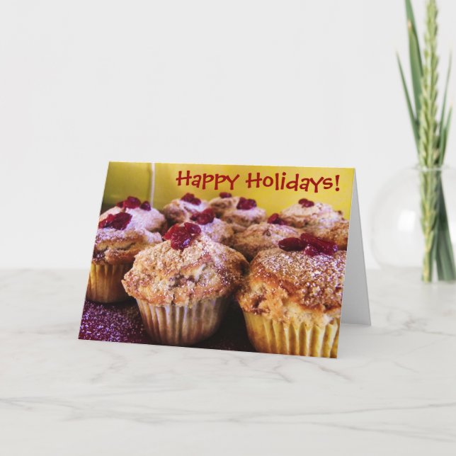 Tarjeta Festiva ¡Tarjeta tan dulce del día de fiesta! (Anverso)