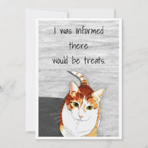 Tarjeta Festiva Tarjeta: Tratamientos para Hobbes