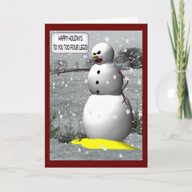 Tarjeta Festiva "Tarjetas de felicitación del día de fiesta del (Anverso)