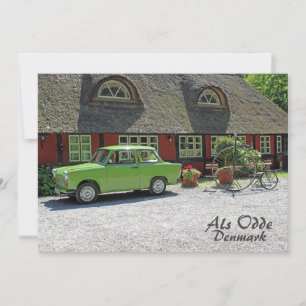Tarjeta Festiva ¡Tarjetas De Saludo De Dinamarca!