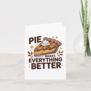 Tarjeta Festiva Tarta hace mejor