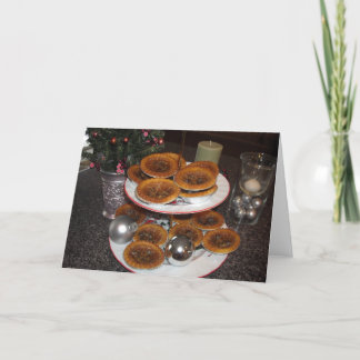 Tarjeta Festiva Tartas de la mantequilla con receta
