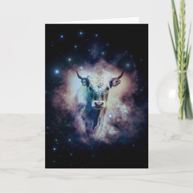 Tarjeta Festiva Tauro (Anverso)