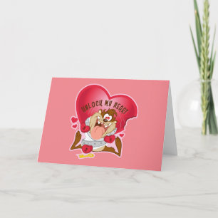 Tarjeta Festiva TAZ™ - Desbloquea mi corazón