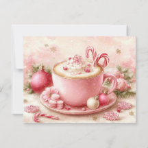 Taza de chocolate caliente linda