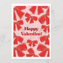 Tazos rojos de moda Patrón Día de San Valentín Sal
